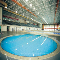 Gran amplio espacio de acero ligero en el marco del marco de la piscina del techo de la piscina